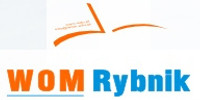 Logotyp Regionalny Ośrodek Doskonalenia Nauczycieli “WOM” w  Rybniku